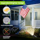 Bosceos Solar Lights Outdoor Waterproof, 30LEDS Spot Pathway. Fixed Price $30.55.