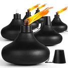 Zspeng 6 Pack Metal Table Top TORCHES,24.5 Oz Citronella For Outside,.... Fixed Price $53.84.