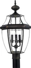 Quoizel NY9043Z Newbury 3-LIGHT Outdoor Post Lantern Fixture, Medici Bronze. Fixed Price $284.60.