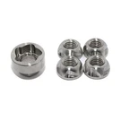 Lightronic M6 Premium 316 Stainless Steel Antitheft Locking Nuts Security Har.... Fixed Price $29.84.