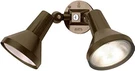 150W Dual-head Outdoor Flood Light, Weatherproof Dark Bronze Aluminum Body. Fixed Price $99.99.