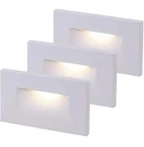 3PK Cloudy Bay 120V Dimmable Led Indoor Outdoor Step LIGHT,3000K Warm White. Fixed Price $31.49.