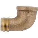 Anderson Metals 738116-16 Street Pipe Elbow, In, Fip X Mip, 90 Deg Angle, Bras. Fixed Price $29.55.