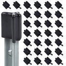 50 Pcs Caps, Vinyl Topper Safety T-post Black. Fixed Price $32.58.