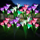 Kooper Outdoor Solar Lights, 8 Pack Garden With Bigger Lily Flowe.... Fixed Price $86.36.