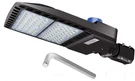 Led Parking Lot Lights 5000K Street 200W-1 Pack-pole Mount, Brown. Fixed Price $179.15.