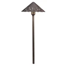 Kichler Led Cast Alum Hammered Roof, Textured Tannery Bronze - 15871TZT. Fixed Price $294.99.