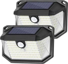 Solar Outdoor Lights, 2-PACK Super Bright 178 Leds Motion Sensor Wall With. Fixed Price $19.00.