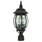 Ciata Outdoor Post Lights, Lamp Pole Lantern Black. Fixed Price $162.70.