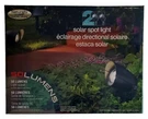 Naturally Solar Spotlight 2 Pc 50 Lumens New Factory Sealed. Fixed Price $49.95.