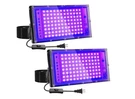 Beambox 100W Finish Plug-in Integrated Led Blacklight Flood (2-PACK). Fixed Price $43.64.