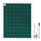 Inground Pool Safety Cover, 20 Ft X 42 Rectangular Winter Triple. Fixed Price $510.09.