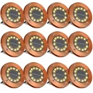 Jkimk Solar Ground Lights Outdoor Waterproof Flat Garden Disk Fl.... Fixed Price $64.48.
