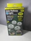 New Solar Pathway In Ground Led (4 Lights) Waterproof Wireless - Tekno. Fixed Price $10.00.
