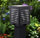 Greenlighting 8 Pack Modern Grooved Solar Powered Led Post Cap For 4X4. Fixed Price $40.00.