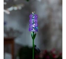 Plow & Hearth 32" Solar Acrylic Hyacinth Garden Stake - Purple M93694. Fixed Price $16.98.