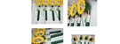 Garden Collection Sunflower Solar Stake Lights Set Of Very Bright 14.25X3.5. Fixed Price $17.99.