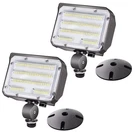 Szgmjia 40W Led Light, Outdoor Security Floodlights Fixture With Knuckl.... Fixed Price $76.45.
