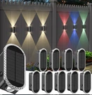 10 Pack Solar Fence Lights-rgbw Powered Wall Waterproof 8-.... Fixed Price $59.99.