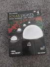 Bell + Howell Outdoor Solar Powered Dome Pathway Lights Led 4 New. Fixed Price $32.52.