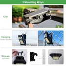 Tryme 118LEDS Solar Lights Outdoor Security 3 Modes 2 Pack Black. Fixed Price $32.46.