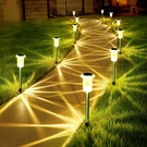 Gorrzai Solar Lights Outdoor 10 Pack Pathway Led Waterproof. Fixed Price $39.64.