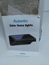 Aulanto Solar Fence Lights With Warm White And Rgb Lock Mode, 4PACK Color Glow. Fixed Price $29.95.