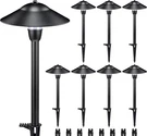 Sunvie Low Voltage Pathway Lights Wired Outdoor 3W 12-24V Black. Fixed Price $189.77.