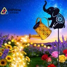 Yulloyello Solar Watering Can Lights, Elephant Hanging Lantern. Fixed Price $44.61.