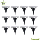 In-ground Night Waterproof 12 Pack Led Solar Disk Lights Outdoor Pathway. Fixed Price $25.54.