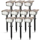Lerekam Solar Spot LIGHTS,IP65 Waterproof 40 Led's 10 Pack, Cool White. Fixed Price $190.11.