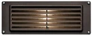 Hinkley 8 3/4" Wide Bronze Louvered Led Landscape Deck Light. Fixed Price $129.00.