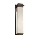 Justice Design Clouds Pacific 24" Outdoor Sconce, Bronze CLD-7545W-DBRZ. Fixed Price $456.00.