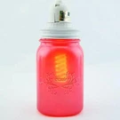 Fantado Frosted Fuchsia / Hot Pink Mason Jar Pendant Light Kit, Regular Mouth.... Fixed Price $19.28.