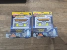 2 New Atomic Beam Sunblast Motion Activated Solar Powered Led Light By Bulbhead. Fixed Price $50.00.