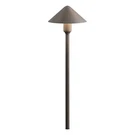 Kichler 15439 Path Light Aluminum Olde Brick Finish. Fixed Price $219.99.