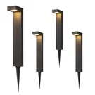 Edishine 4-PACK 12V 3.2W Led Low Voltage Landscape Path Lights, 3000K, Waterproo. Fixed Price $184.98.
