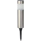 (2)- Outdoor Expressions Stainless Steel 1.6 Lumens Bollard Solar Path Light. Fixed Price $22.99.