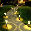 Priddop Solar Lights Outdoor Pathway Waterproof 8 Pack, Warm White. Fixed Price $33.72.