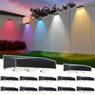 Zsyiqixi Solar Fence Lights 12 Pack Led Rgb Waterproof Outdoor Deck. Fixed Price $89.99.