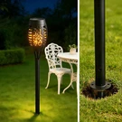 10 Pack Solar Flame Torch Lights Outdoor Garden Path Waterproof Flickering Lamp. Fixed Price $10.08.