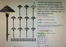 Zuckeo Low Voltage Landscape Lighting Led Pathway Lights 12 Pack Warm White-new-. Fixed Price $107.50.