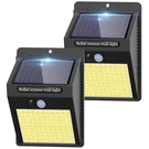 2 Pack Outdoor Solar Motion Lights - 3 MODES/100LED Wireless, IP65 Waterproof.... Fixed Price $19.67.