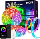Novostella Smart Led Outdoor Rope Light, Music Sync Rgb Strip Lights,. Fixed Price $107.99.