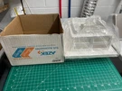 Nos Rare Azek Villa Lighted White 5" X Deck Rail Wired Low Voltage Post Cap. Fixed Price $41.43.