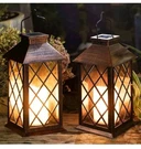 2 Pack Take Me 14 Solar Lantern Outdoor Garden Hanging Waterproof Led. Fixed Price $42.34.