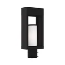 Livex Bleecker Light Outdoor 16" Post Top Lantern, Black 20984-04. Fixed Price $589.96.
