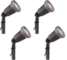 Lot Of 4 Malibu CL507 20W Metal Landscape Lighting Floodlight 8301-9602-01. Fixed Price $109.00.