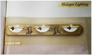Kichler Bath Bracket Halogen Light Fixture White Scavo Glass K5513 Imperfect. Fixed Price $39.95.