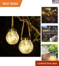 Durable Solar Lanterns 2-PACK Waterproof Led Lights For Cozy Outdoor Evenings. Fixed Price $57.57.